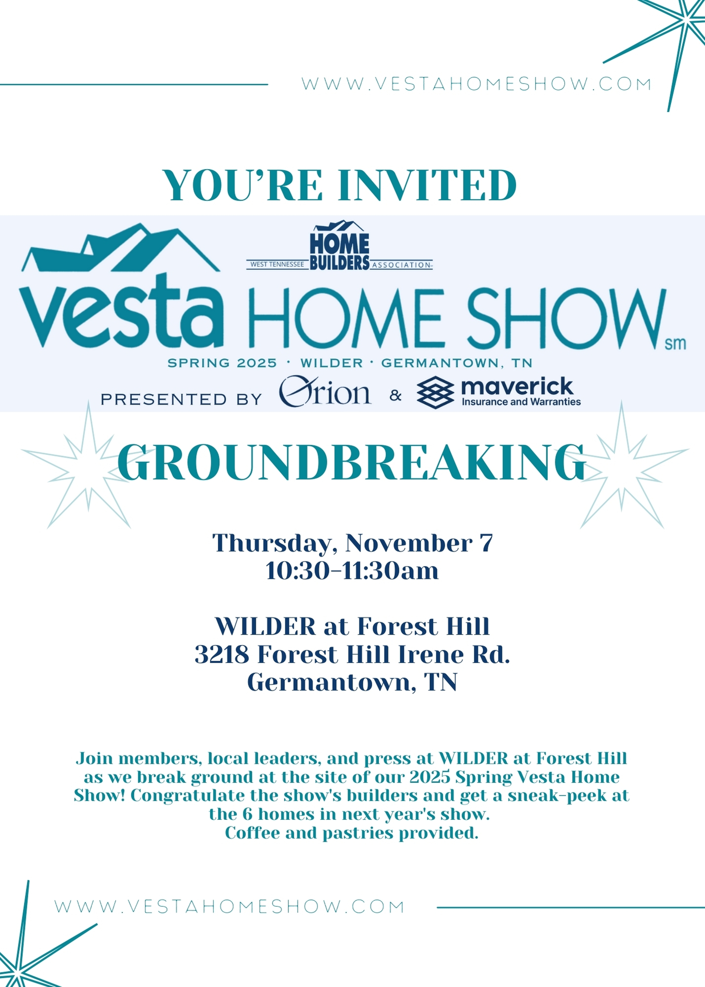 2025 Spring Vesta Home Show West Tennessee HBA